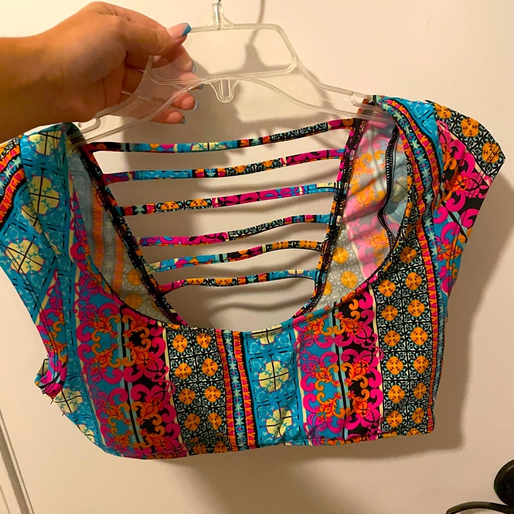 Hobie Women’s Short Sleeve Bikini Top